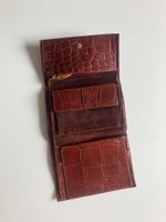 True Vintage Geldbörse Portemonnaie Leder Schlange Braun Paisley Wandsbek - Hamburg Jenfeld Vorschau