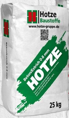 Hotze Beton-Estrich Estrichbeton Profi-Qualität 25KG in Köthen (Anhalt)