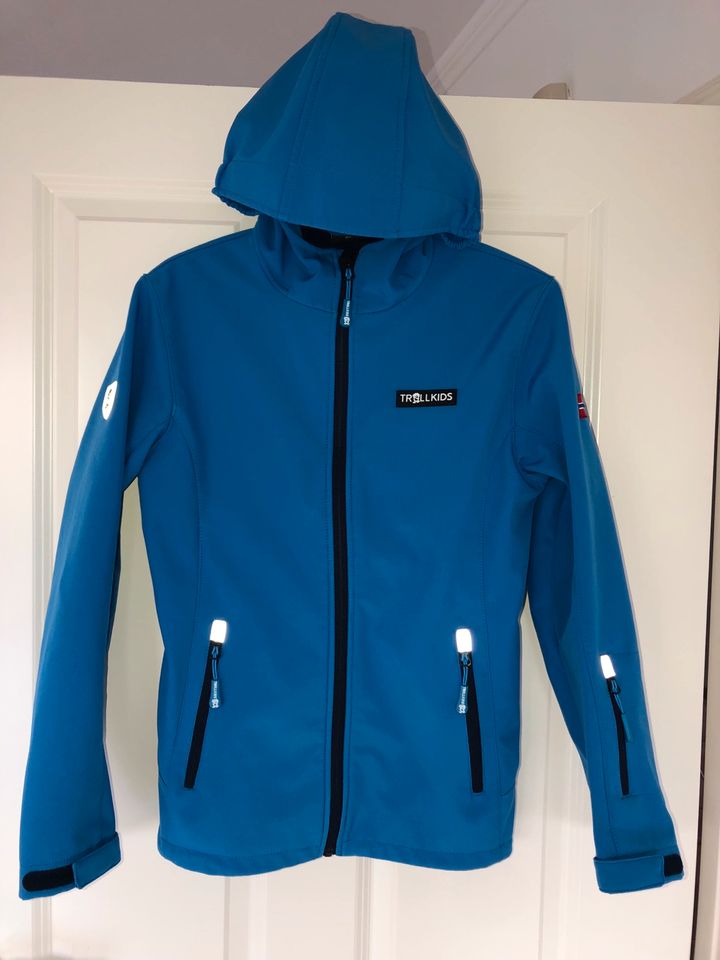 ❤️Schöne Trollkids Softshelljacke Oslofjord Jacke 164 Top Jako-o in Stedesand 