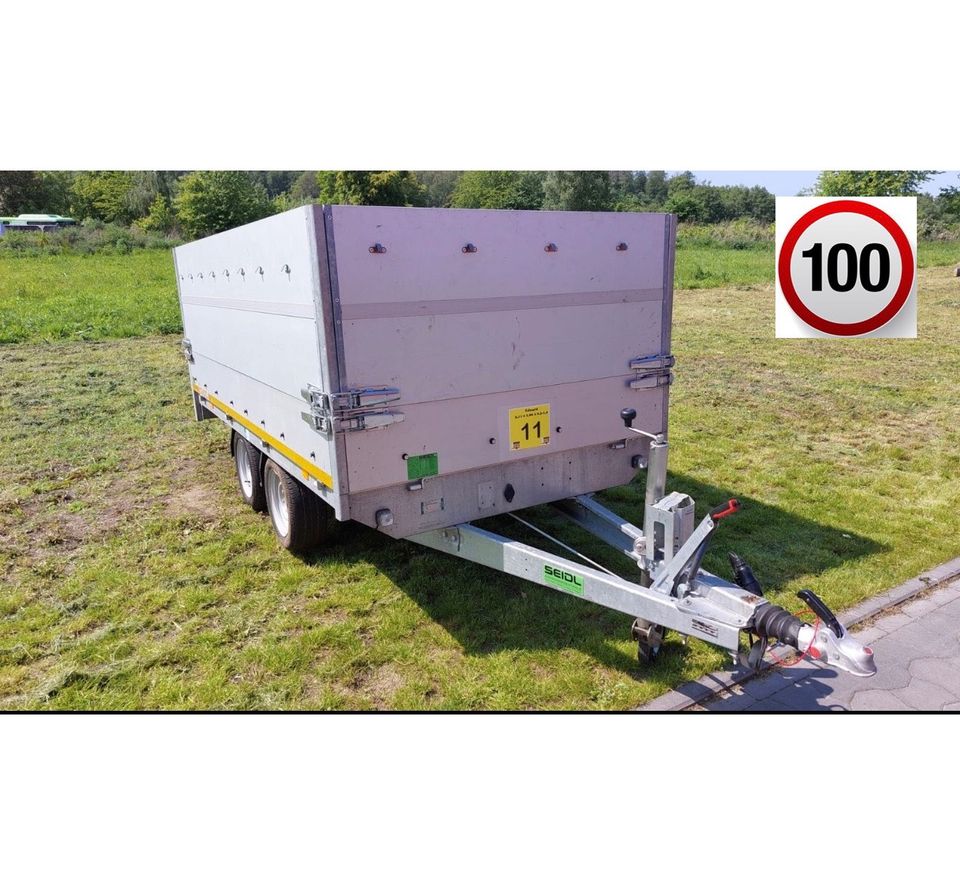 ⚡ HÄNGER ⚡ 3,11 x 1,6 m ⚠ 3 T ⚠ 100 KM/H❗  Bordwandhöhe: 1m ❗VERMIETEN ❗MIETEN ⚡ LEIHEN ⚡ PKW Anhänger ⚡ UMZUG ⚡ Garten ⚡ Laub fahren ⚡ KLASSE BE ⚡ Plattformanhänger ⚡ Eduard in Hannover