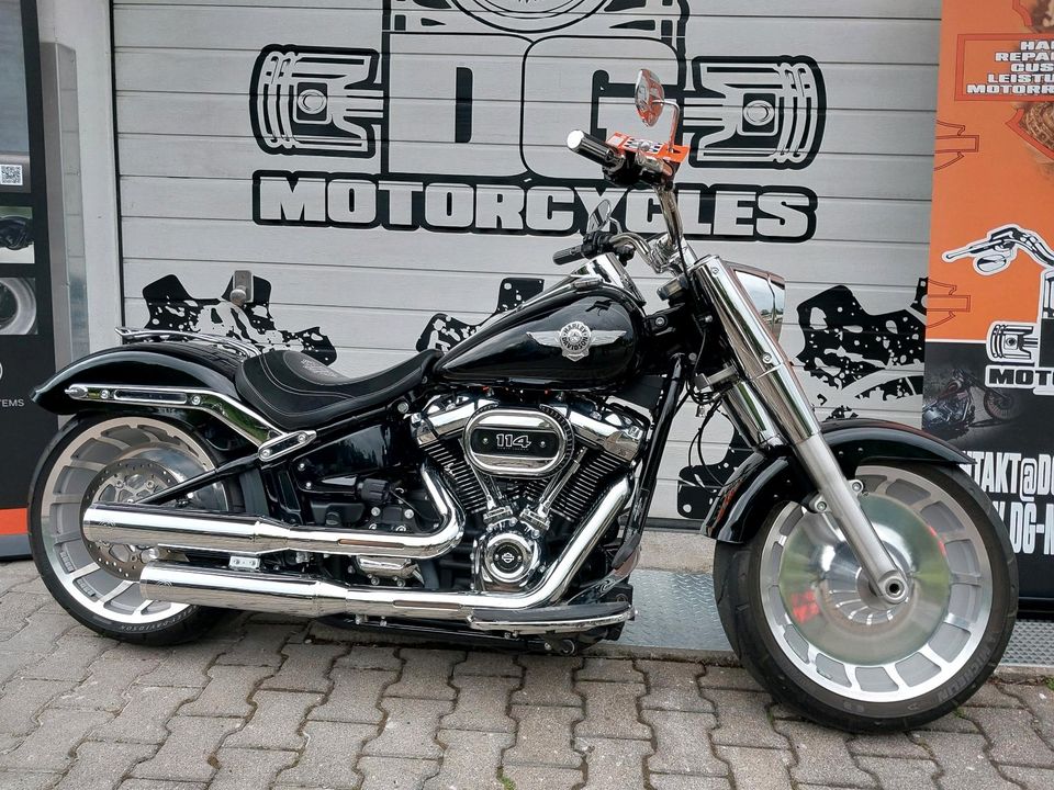 Harley Davidson 5HD Fat Boy FLFBS 114 M8 Kess Tech in Kämpfelbach