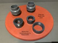PVC Verschraubung 50 mm für Koi Teich Filter / Teichbau Dortmund - Derne Vorschau