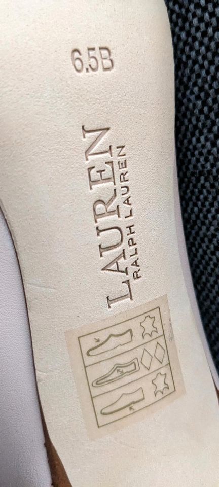 Lauren Ralph Lauren Pumps aus Leder hellrosa, rosé Größe 37 neu in Berlin