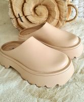 ASOS Design Clogs Platform Beige Gr.39 Hessen - Bad Nauheim Vorschau