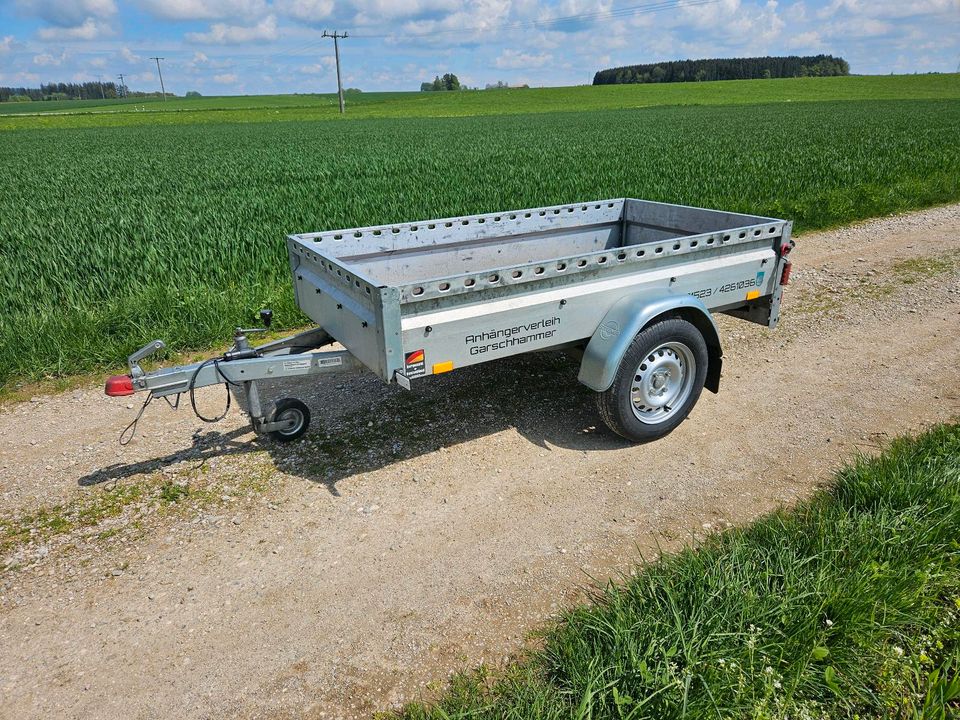 Anhänger zu vermieten, Urlaub, Umzug, Transport, 750kg in Palling