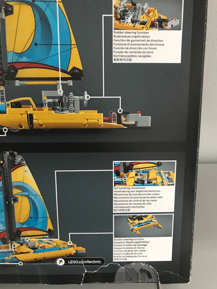 Lego Technic, Set 42074, Rennyacht in Neu-Bamberg