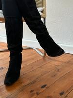 Peter Kaiser schwarze Wildlederstiefel Stretch 39 Pankow - Prenzlauer Berg Vorschau