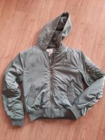 Jacke oliv mit Kapuze von H&M Gr  164 - NEU*** Bayern - Steinhöring Vorschau