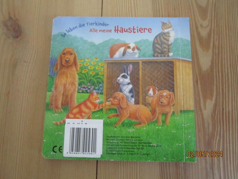 Pappbilderbuch Ziehbuch Tiere in Zerbst (Anhalt)