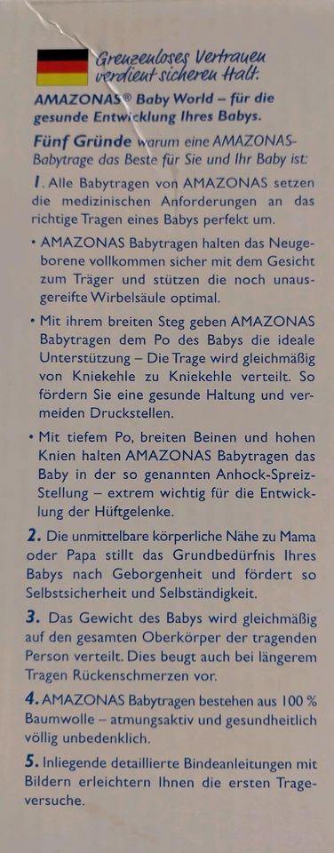 Ring Sling Babytragetuch in Buchenberg