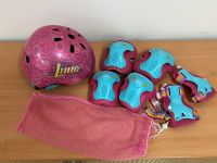 Kinder Fahrradhelm/Skatehelm Luna 50-54cm + Schützer-Set komplett Sachsen - Limbach-Oberfrohna Vorschau