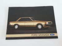 Original Ford Granada Werbeprospekt aus den 80er Jahren Baden-Württemberg - Besigheim Vorschau