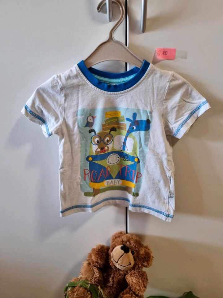 ❤️ H&M T-Shirt 74 80 C&M Body neu Disney Poo Frühling Sommer Hut in Hagelstadt