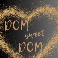 20 Servietten *Dom sweet Dom* Tissue 3-lagig 33x33 cm Vollfläche Bochum - Bochum-Nord Vorschau