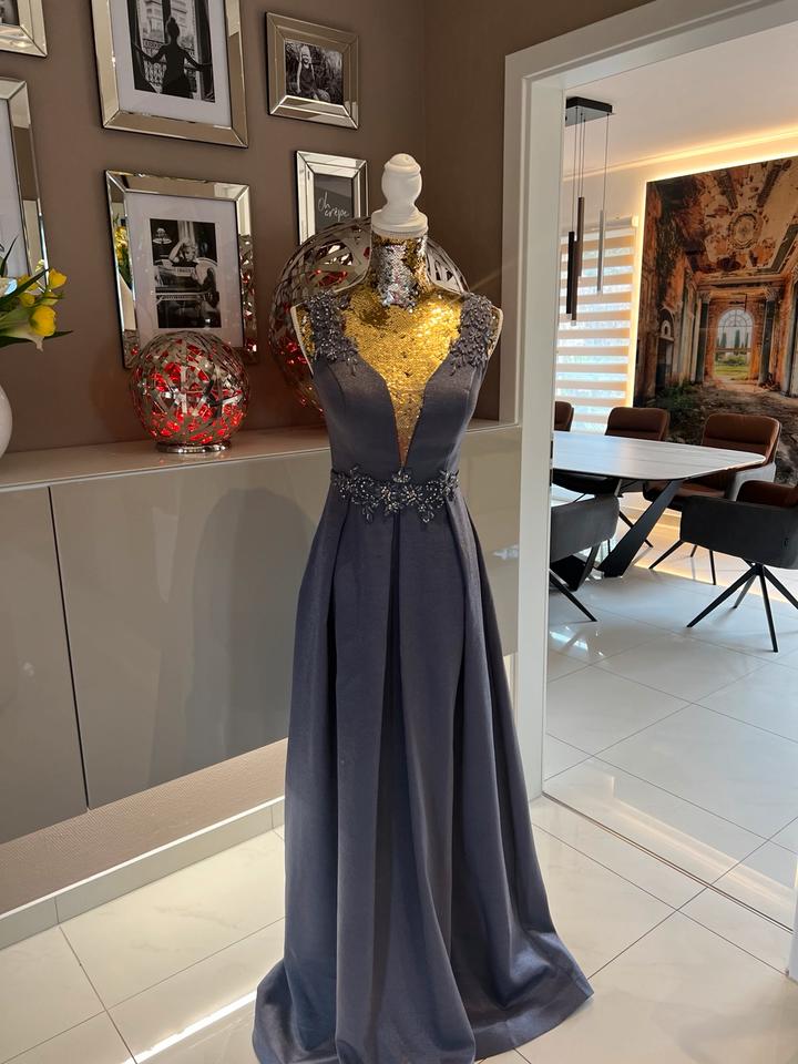Maxikleid Gr 38 M + Jacke Hochzeit Jungendweihe Kleid in Wustrau