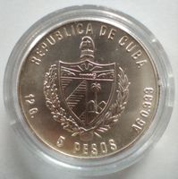 5 Pesos Silbermünze Cuba Kuba 1984 Santisima Trinidad ,999 Silber Bayern - Trogen Vorschau