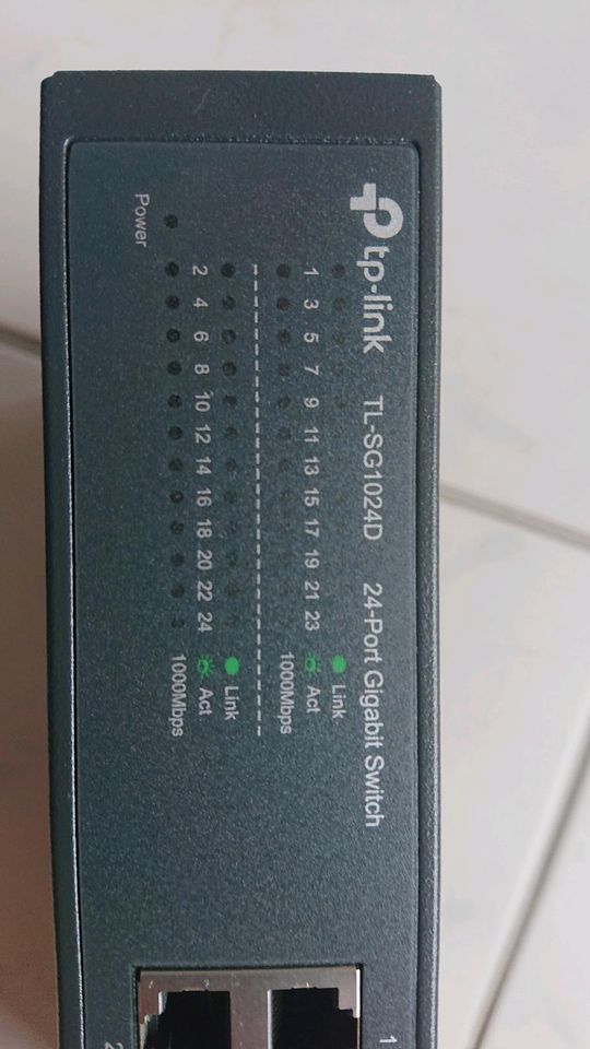 Tp link, 24 Port Gigabit Switch in Buttenheim