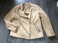 Lederjacke/ Bikerjacke / Größe 46 Hessen - Twistetal Vorschau