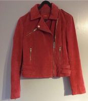 Mango Lederjacke Jacke Leder rot Gr. S 34 neu Düsseldorf - Pempelfort Vorschau