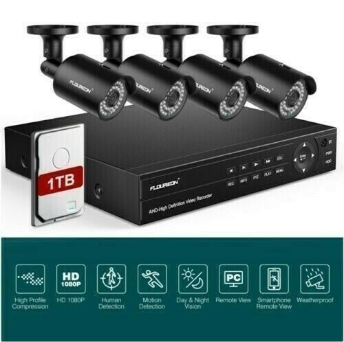 FULL HD 1080P Kamera Überwachungskamera System CCTV 4er in Berlin