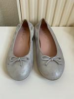 UNISA Ballerina Konfirmation 2x getragen Gr 36 Silber Niedersachsen - Wolfenbüttel Vorschau