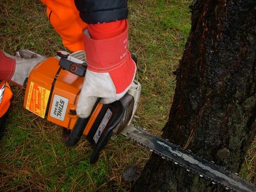 Kettensäge Säge Motorsäge Stihl 40 cm mieten leihen Verleih in Bielefeld