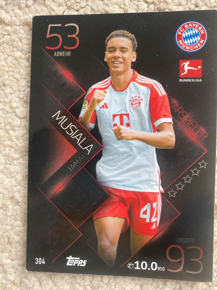 Topps MATCH ATTAC TRADING CARD GAME Sammelkarten SAISON 2023/24 in Meerbusch