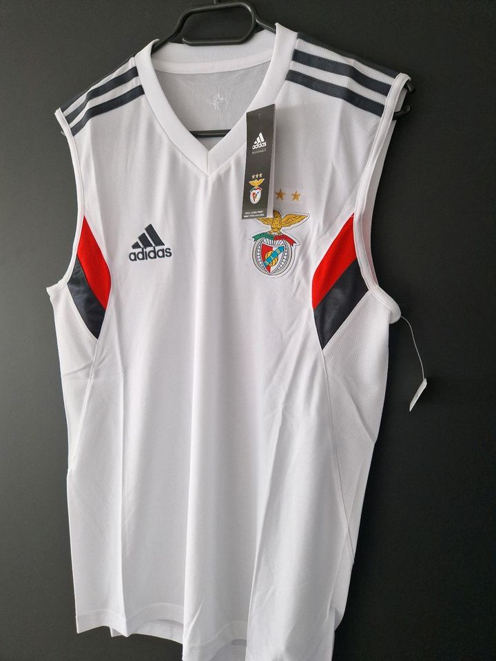 Benfica Lissabon Trikot Ärmellos XS, S NEU! Original Adidas ⚽️ in Bad Rappenau