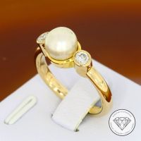 Wert 1.750,- Brillant Perle Ring 750 Gold 18 KT xxyy 173750 Dortmund - Innenstadt-Ost Vorschau