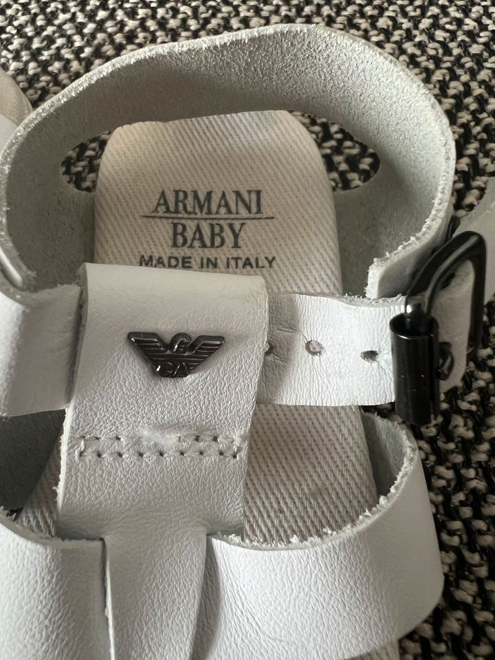 Armani Baby Kinder Sandale Schuhe Gr.21 Top Zustand in Frankfurt am Main