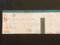 CL Schalke 04 - Athen 11.09.2001 alte Eintrittskarte Soest Nordrhein-Westfalen - Soest Vorschau