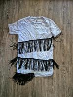 Shirt Fransen Asos Oversize Gr S 36 T-Shirt Kleid Vintage Bayern - Wartenberg Vorschau