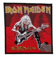 Iron Maiden Aufnäher Fear Of the Dark Life Maiden  Patch Gewebt Nordrhein-Westfalen - Gescher Vorschau