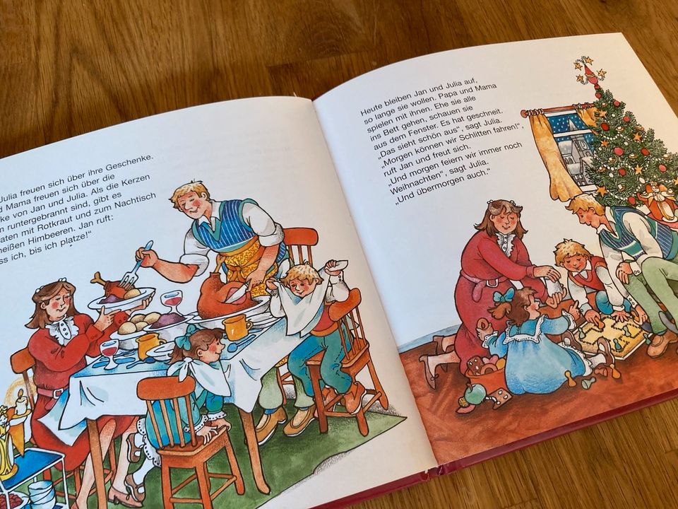 Jan und Julia feiern Weihnachten Bilderbuch Kinderbuch Buch in Burgdorf