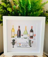 Steinbild Wein,handmade, Geschenk,Deko,Weihnachten Baden-Württemberg - Baden-Baden Vorschau