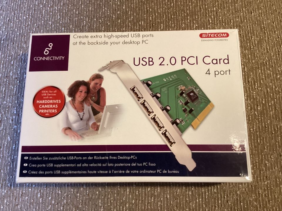USB 2,0 PCI Card 4 Port in Essen