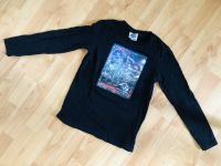 Langarm Longsleeve Long Shirt Wendebild JurassicWorld schwarz 134 Mitte - Tiergarten Vorschau