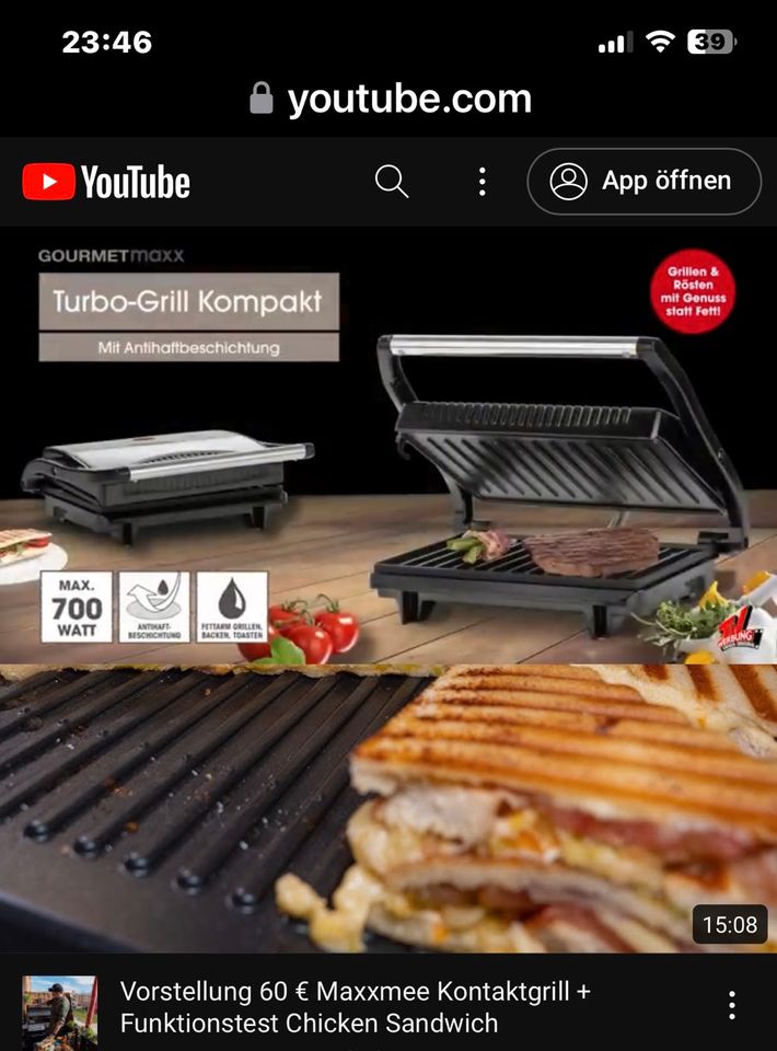 Gourmetmaxx Kontaktgrill original Karton in Hessen - Mörfelden-Walldorf |  Haushaltskleingeräte gebraucht kaufen | eBay Kleinanzeigen ist jetzt  Kleinanzeigen