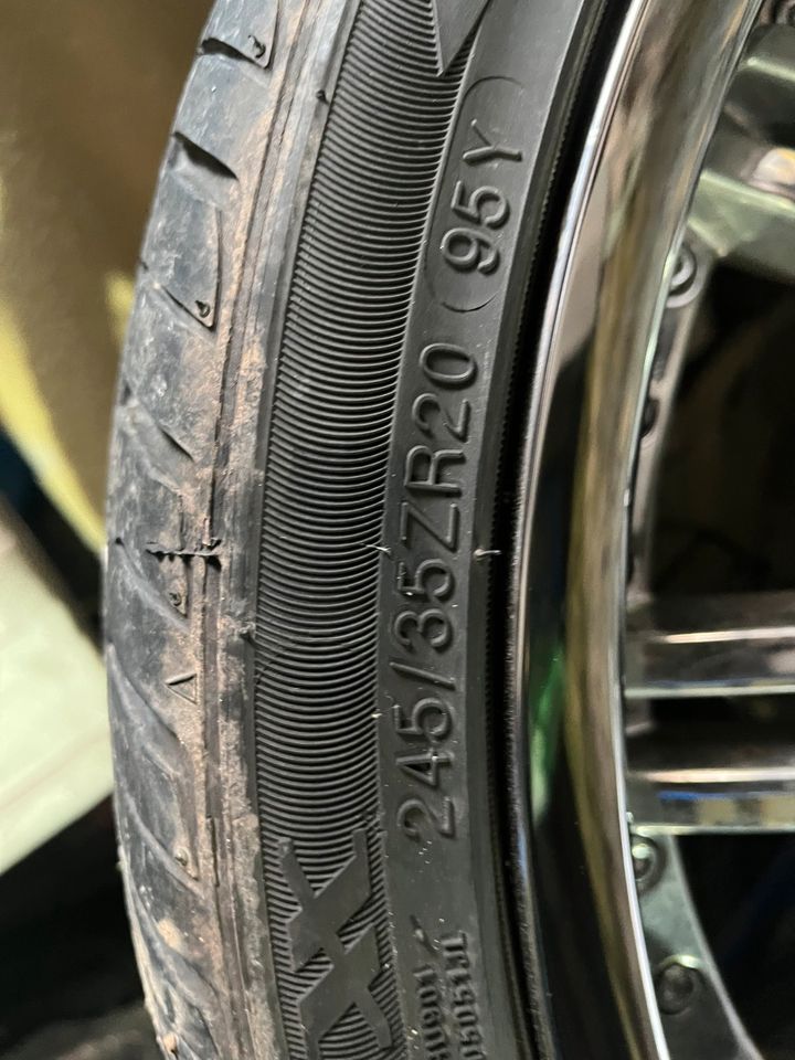 245/35 R20 Alufelgen Chrom 20zoll Audi bmw in Elxleben (bei Arnstadt)