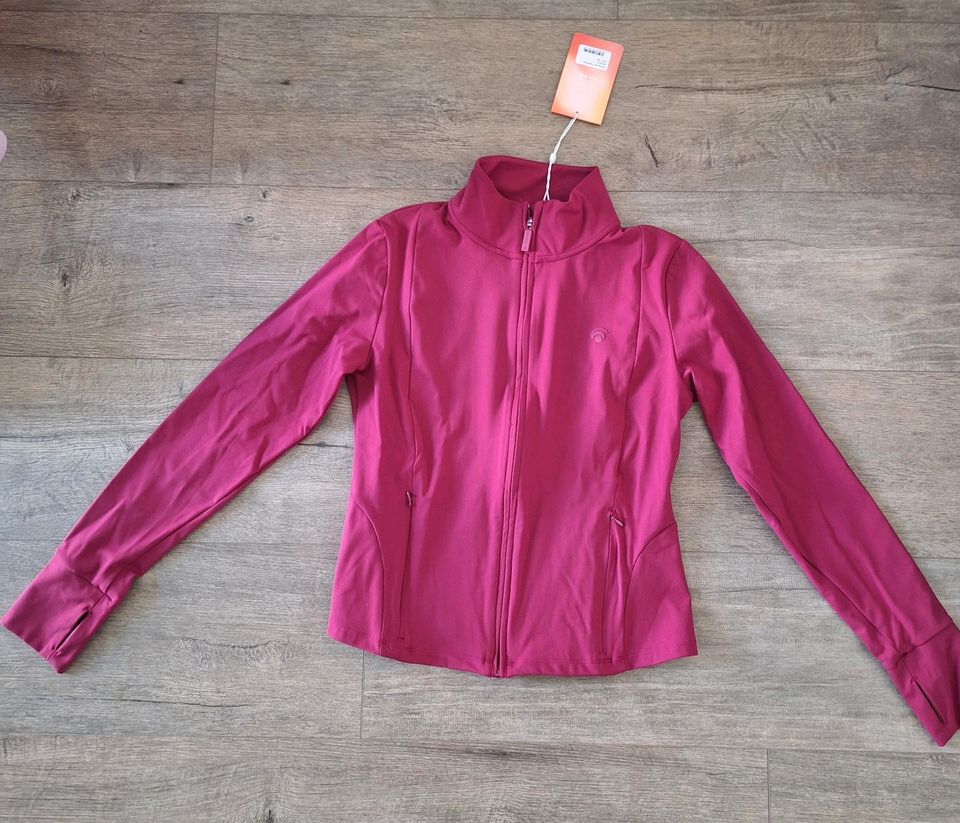 Sportjacke, Zipper, weinrot, Oceans Apart, Shania, Größe XL, neu! in Legden