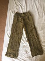 Musselin Hose Khaki Grün H&M highwaist Berlin - Köpenick Vorschau