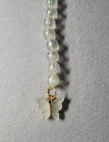 Selbstgemachtes Lesezeichen aus Perlen mit Schmetterlingsanhänger Nordrhein-Westfalen - Schwalmtal Vorschau