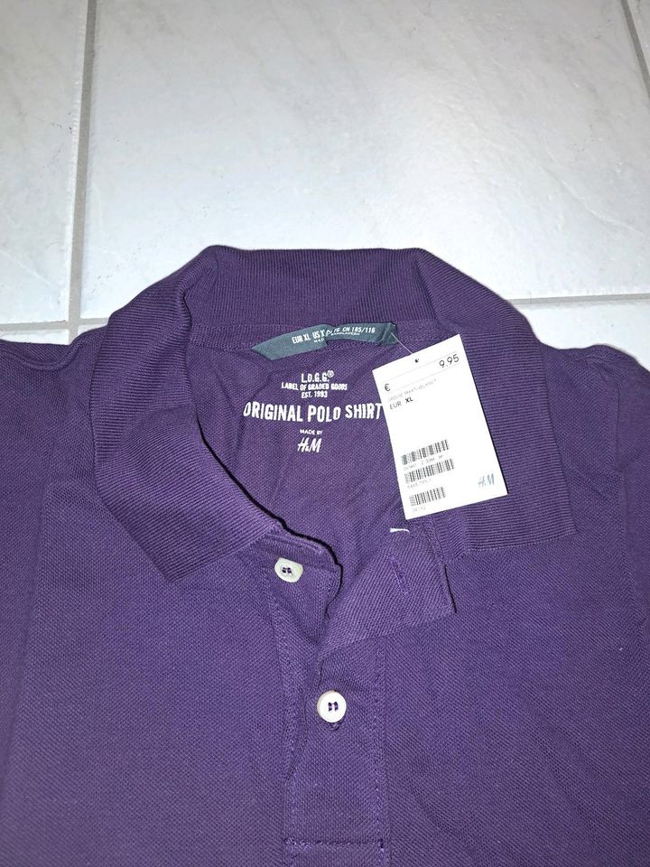 Poloshirts !Neu! H&M Gr XL und L Junggesellenabschied etc in Erkelenz