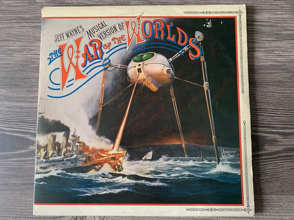 LP Vinyl Jeff Wayne War Of The Worlds Musical Version Album in Remscheid