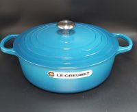 ‼️Le Creuset Signature Bräter/Topf 30cm. Marseille blau. NEU Nordrhein-Westfalen - Kranenburg Vorschau