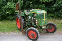 Deutz F1L 514/1 Schlepper Oldtimer mit Mähwerk Bayern - Gaukönigshofen Vorschau