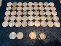 5 DM Gedenkmünzen / Silberadler / 2 RM/5 RM Konvolut Mark Silber Hessen - Korbach Vorschau
