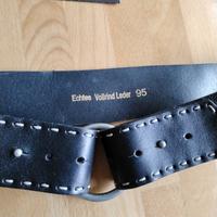 Gürtel Leder schwarz qiero 95 cm Nordrhein-Westfalen - Bünde Vorschau