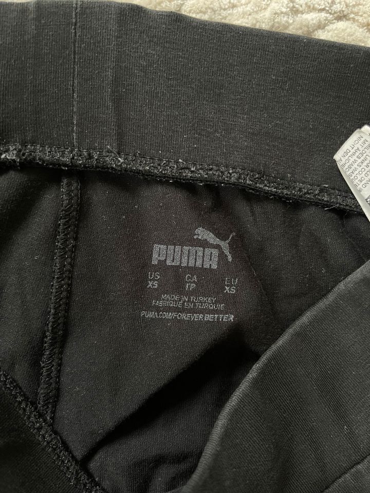 Puma Leggins Leggings schwarz rosa Gr. XS - wie neu! in Frankfurt am Main