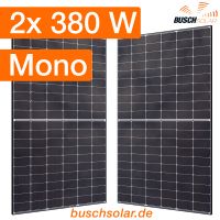 2x PV-Modul, Solarmodul, Solarpanel, Photovoltaik - 380 WP Niedersachsen - Walsrode Vorschau